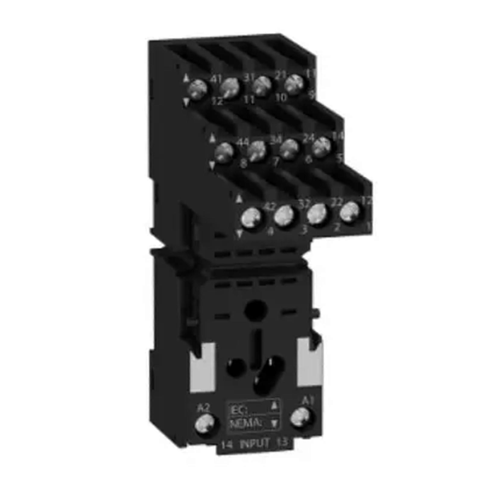 RXZE2S114M Relay Socket For RXM2 RXM4 Relays Screw Terminals Separate Contact Relay Base