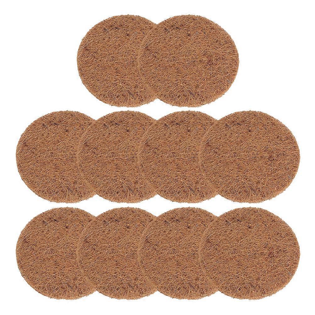 Nesting Pads For Chicken Coconut Fiber Nesting Bedding Parakeet Finch Pet Care 15.00X15.00X0.80CM Comfortable Protection 10Pcs