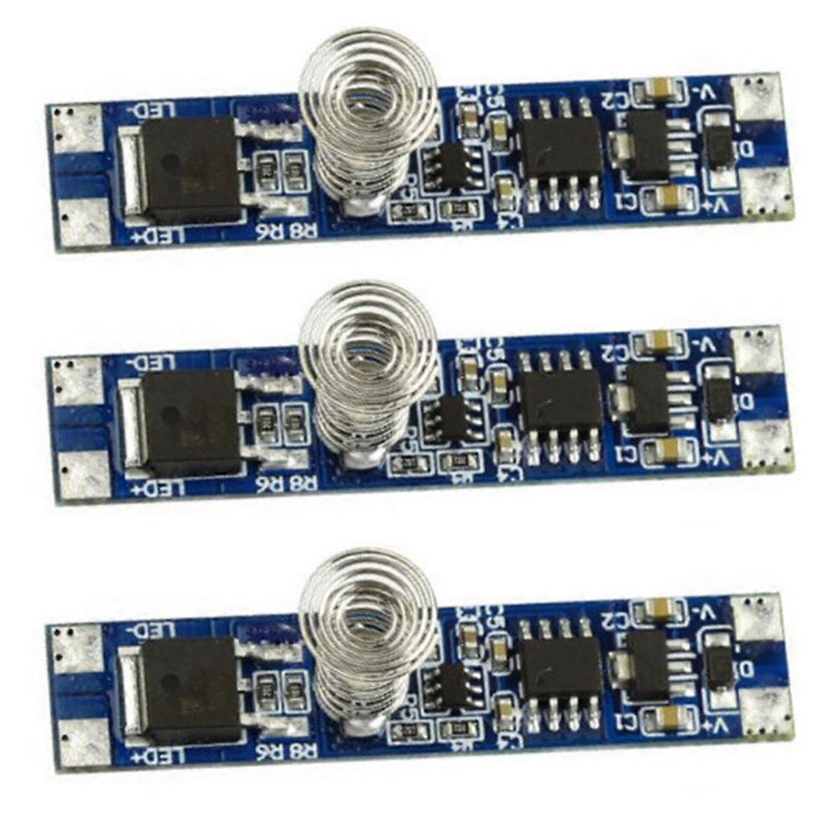 3X 5V-24V 8A Smart Intelligent LED Light Dimmer Capacitive Sensor Module PCBALED Dimming Control Tou
