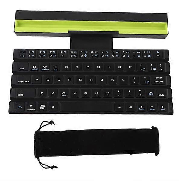 Foldable Keyboard Wireless Bluetooth Portable Mini Foldable for Tablet Laptop Smartphone