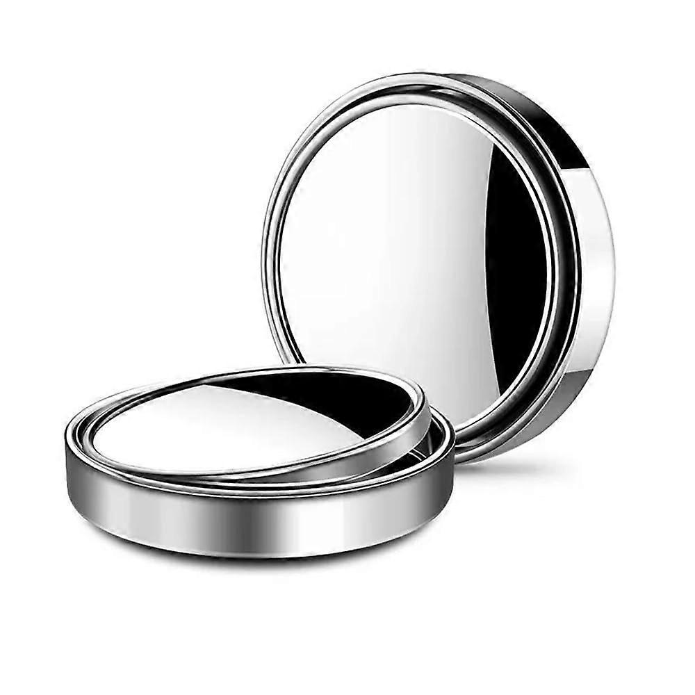 Auto-Toter-Winkel-Spiegel 2 Pieces Wide-Angle Blind-Spot Mirrors Adjustable Round Convex Rear-View Mirrors Universal Fit