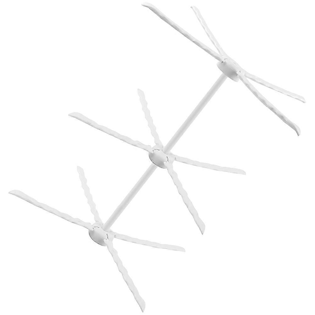 Cake Decorating Tool White Plastic Space-Saving Drying Rack Home Pasta Rack for Storage