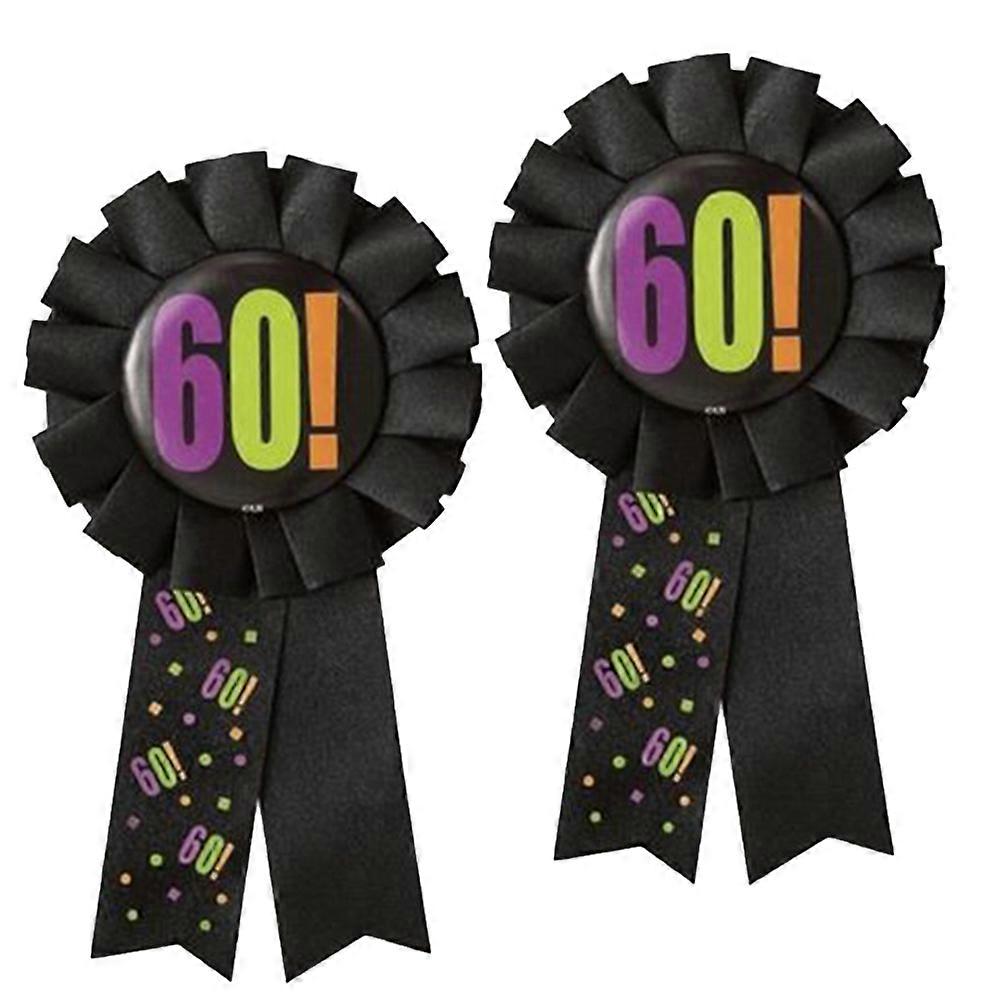 Creative Novelty Corsages 2Pcs Number Style Badges For Birthday Party Decorative Supplies Suitable For Men Women Occasions