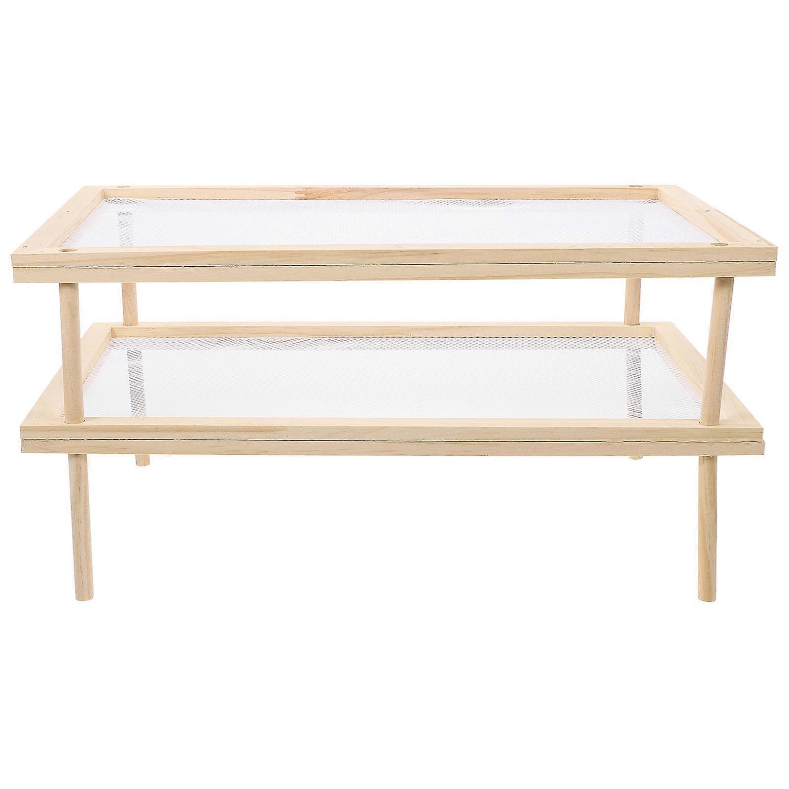 Noodle Drying Rack for Household Spaghetti and Fruit Vegetable Dryer 2pcs 1 Set