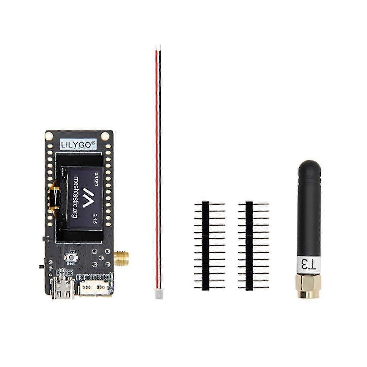 LILYGO T3S3-LR1121/2.4G V1.2 ESP32-S3 LoRa2.4G SX1280 Equipped with 0.96 Inch OLED Development Board