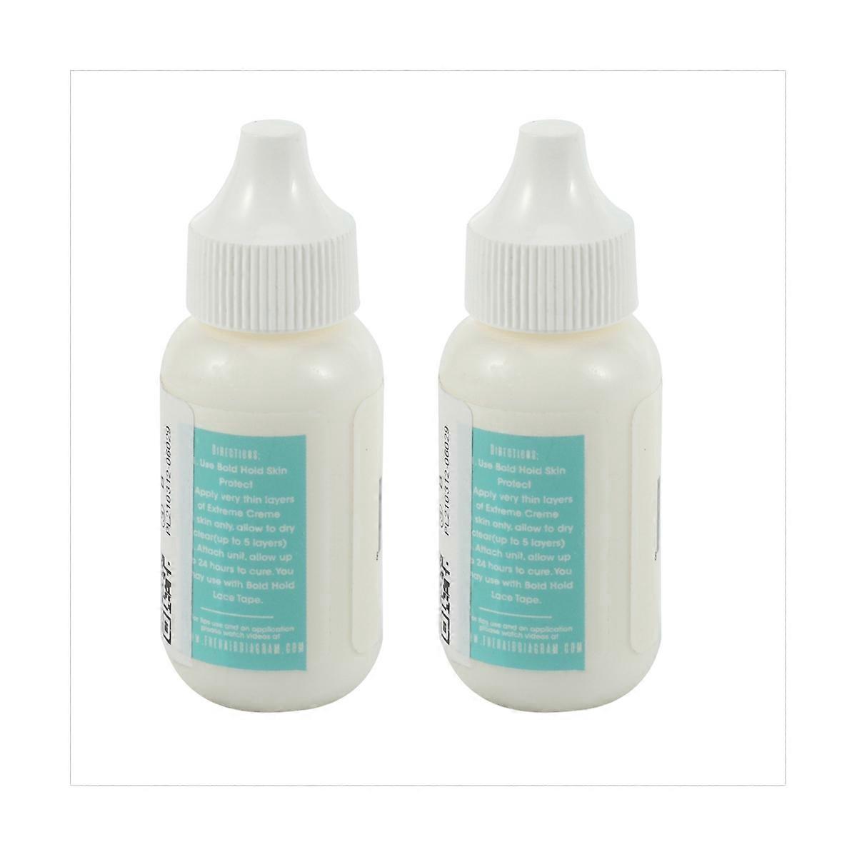 2X Lace Wig Cap Toupee Adhesive Glue Hair Replacement Adhesive Extra Moisture Control Lasting Wig Gl