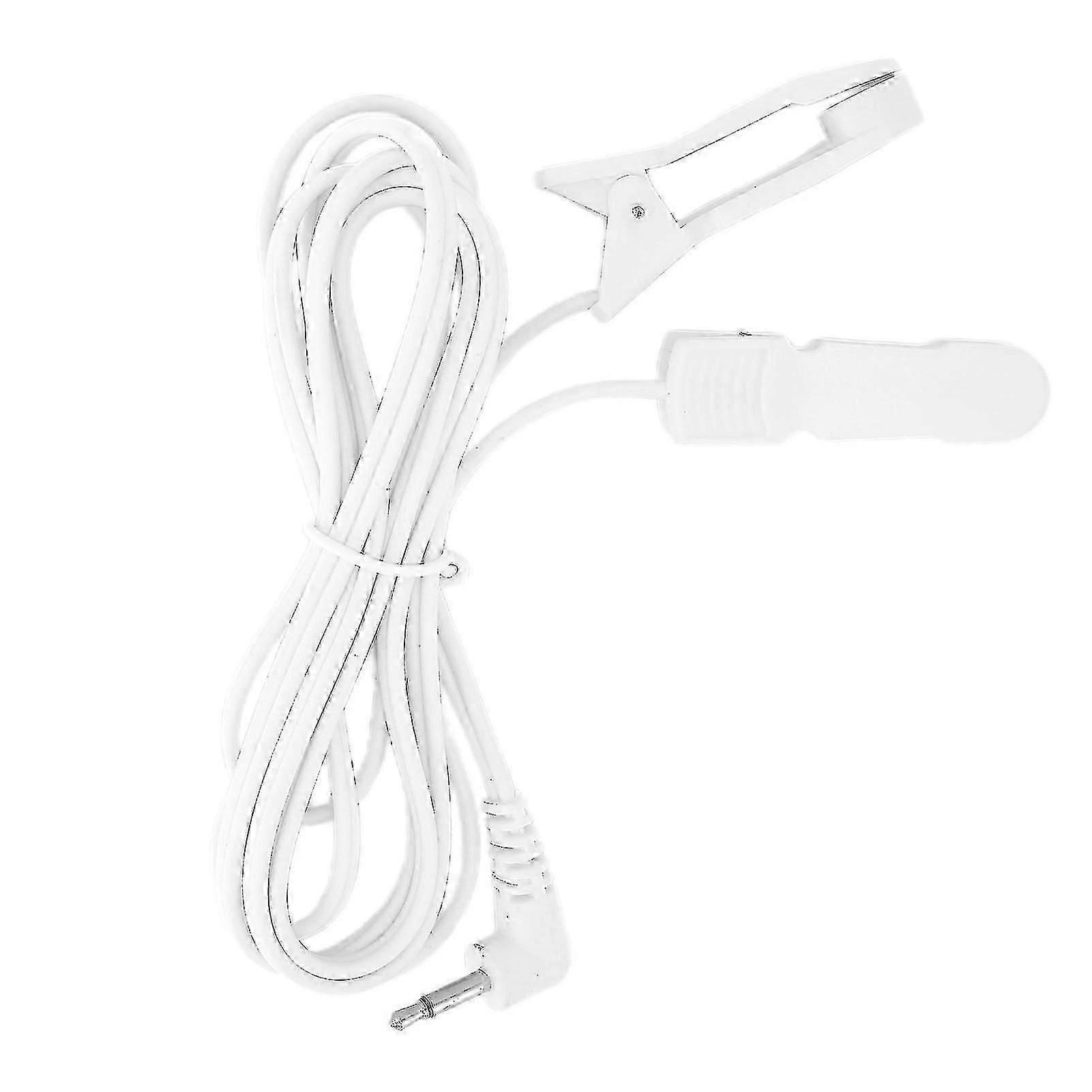 2.5mm Ear Clip Electrode Wire for Digital TENS Massage Machine Cable