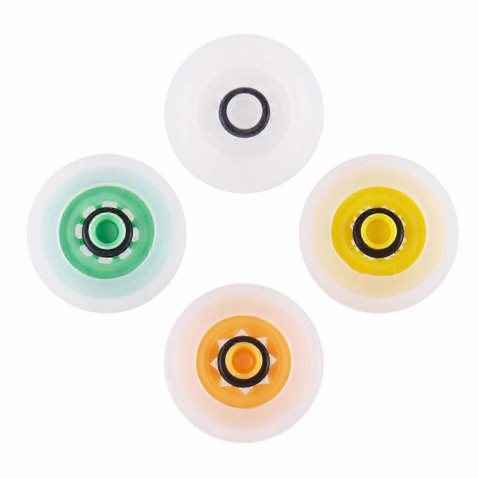 4-Pack Water Flow Restrictors for Shower and Faucet, Adjustable Flow Rates 4/6/7/9 L/min, Up to 95% Water Savings, Eco-Friendly Aerator Set for Home U