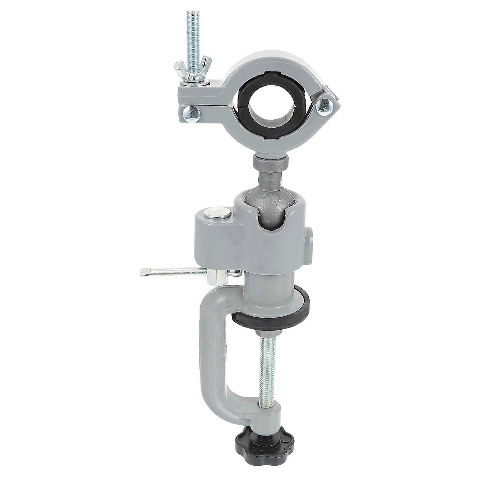 Multi-Directional Vice Window Tape Hand Tool Accessory for Power Tools, Small Aluminium Alloy Bench Clamp, Silver