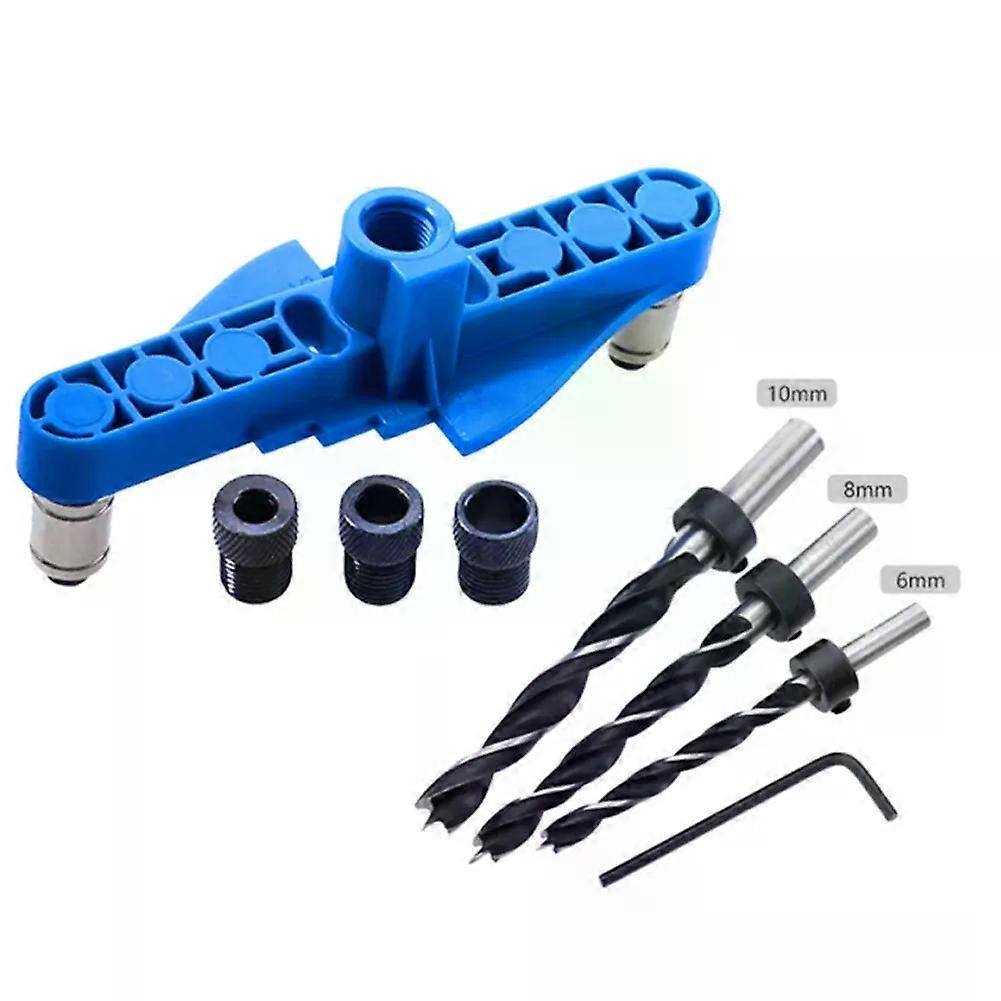 Self-Centering Drilling Stylus Positioner Guide Adjustable 6/8/10mm Woodworking Tool Punch Carpentry Tools Locator