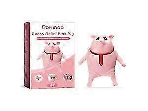 Cute Pink Pig Squishy Toy for Stress Relief - Stretchy & Squeezable Decompression Fun