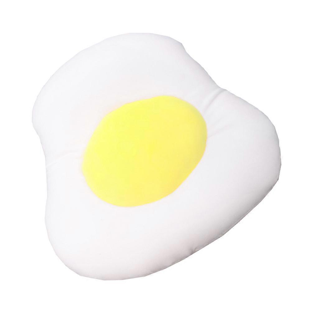 Round Plush Cushion For Party Decoration And Home Use In Yellow 30x30cm Cute Design 1Pcs