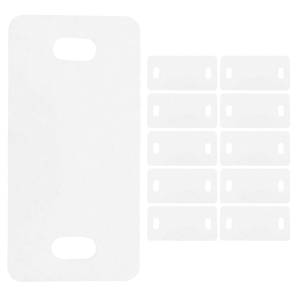 25PCS Vertical Blinds Replacement Slats Repair Kit with PVC Clips for Sliding Glass Doors and Patio Window Blinds Fixing Broken or Missing Hooks