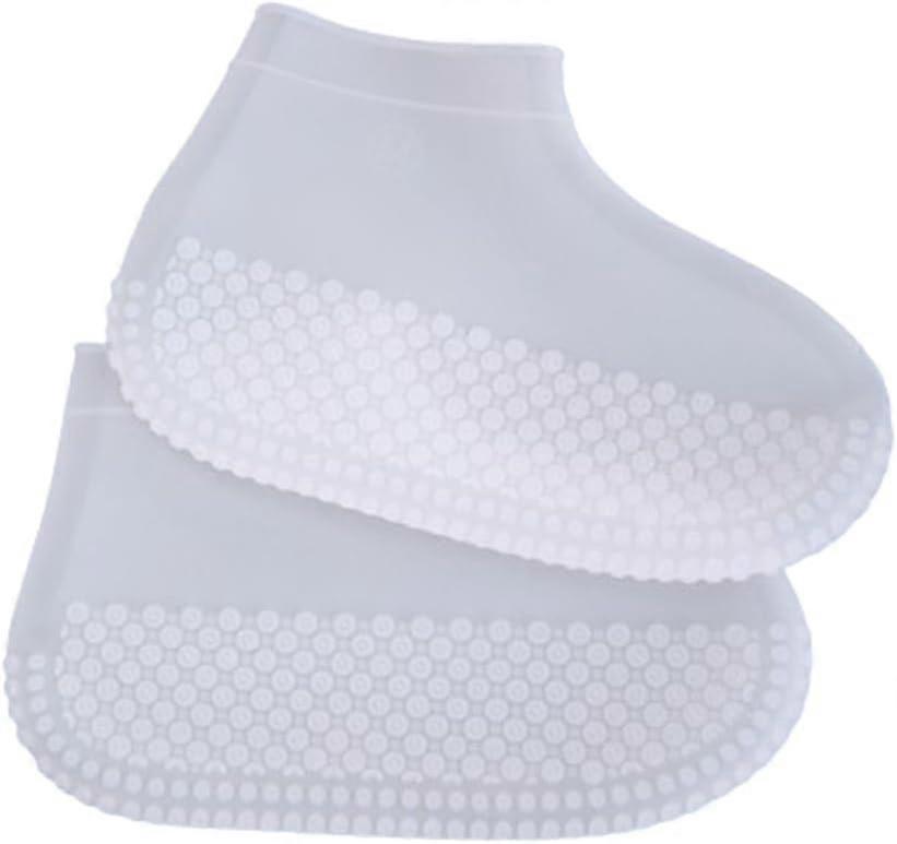 Silicone Waterproof Shoe Covers Rain Socks,Reusable Foldable Non-Slip