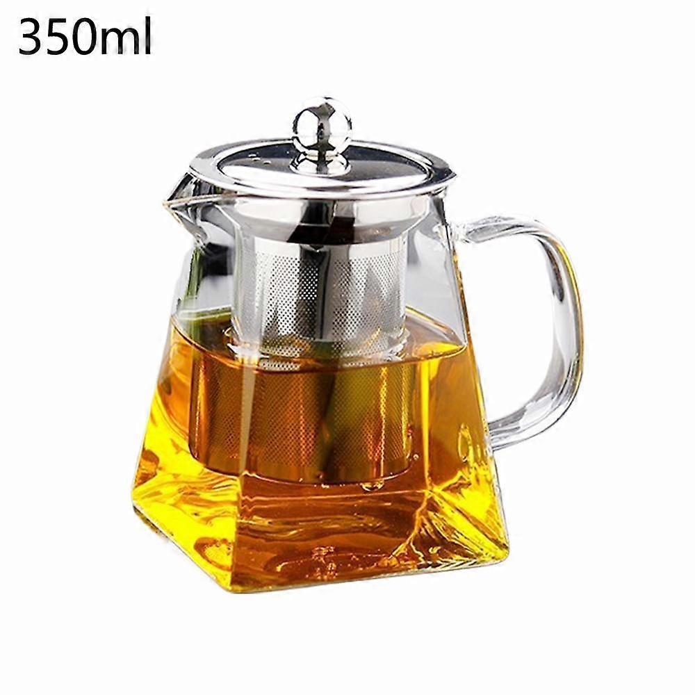 Glass Tea Pot With Infuser Teapot For Blooming Loose Leaf Borosilicate