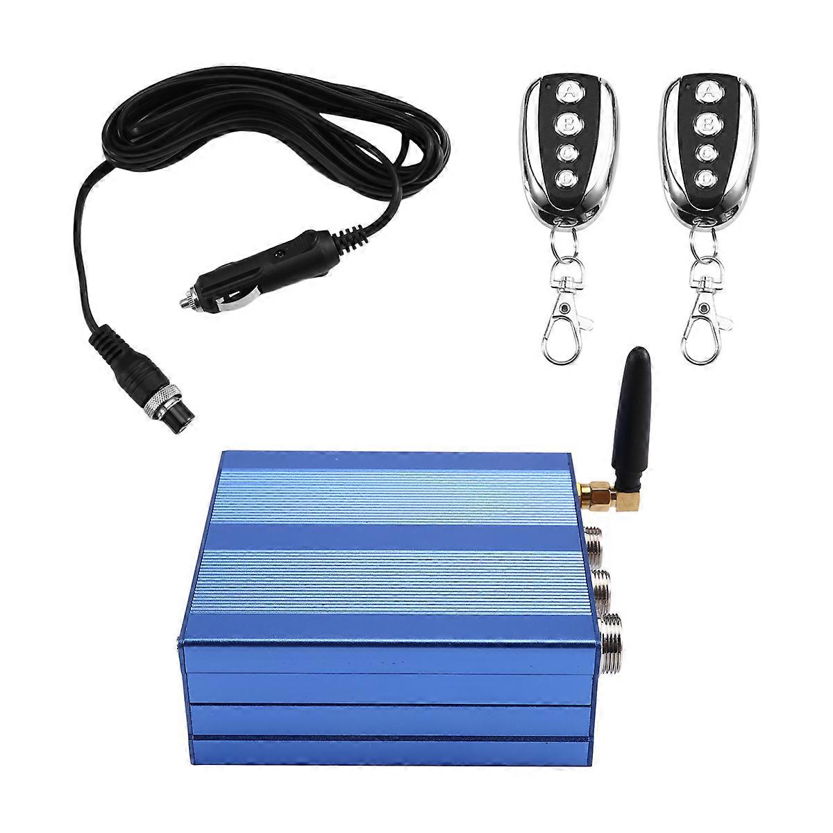 Universal Car Exhaust Pipe Valve Kit, Multi-Angle Remote Controller, Adjustable Sound & Performance
