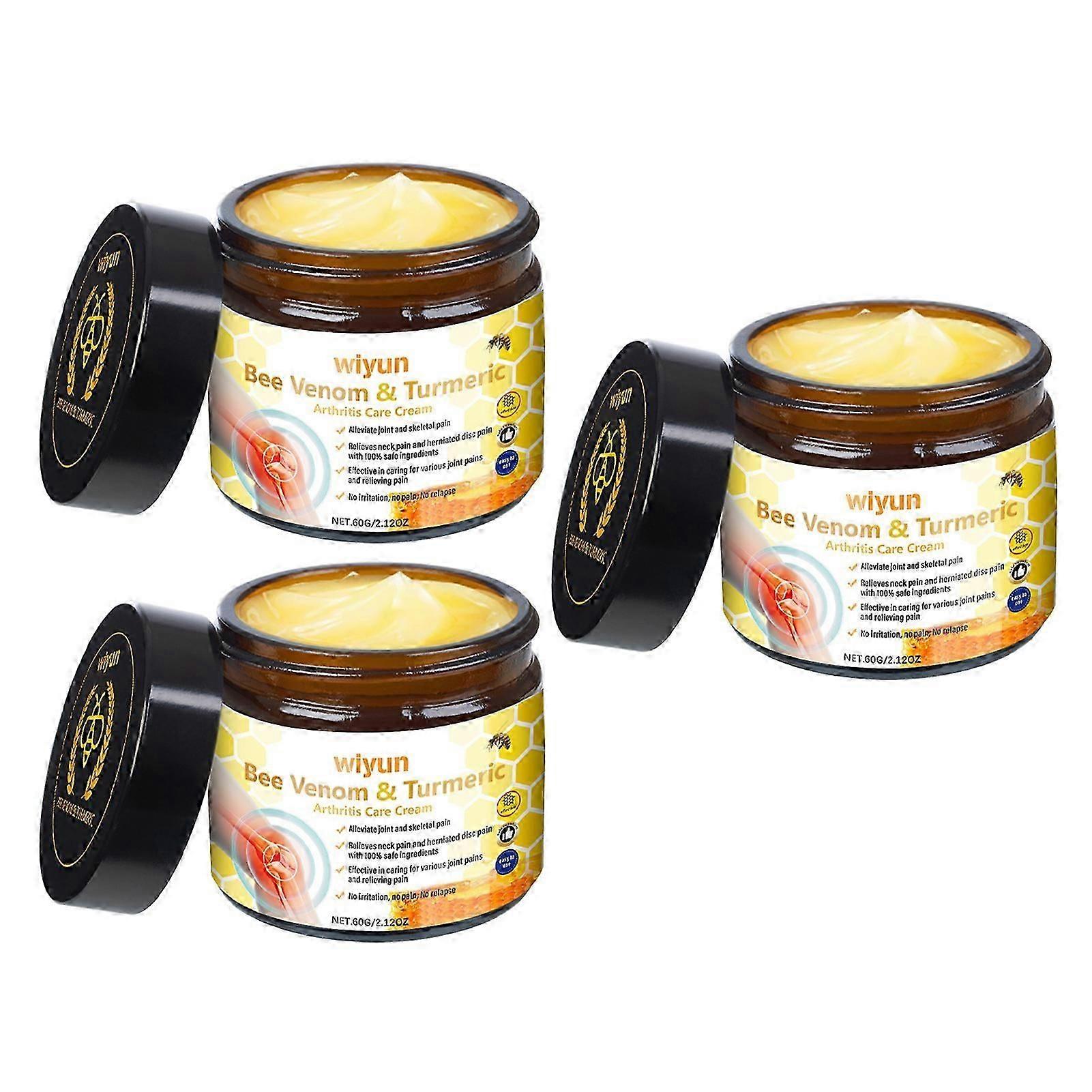 Bi-gift Gurkmeja Artrit-behandling Kräm Lindrar Smärta Lindra Stelhet Massagekräm För Extern Användning