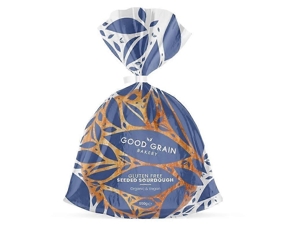 Good Grain Bakery Organic Gluten Free Vegan Seeded Sourdough 550g - 4 Pack