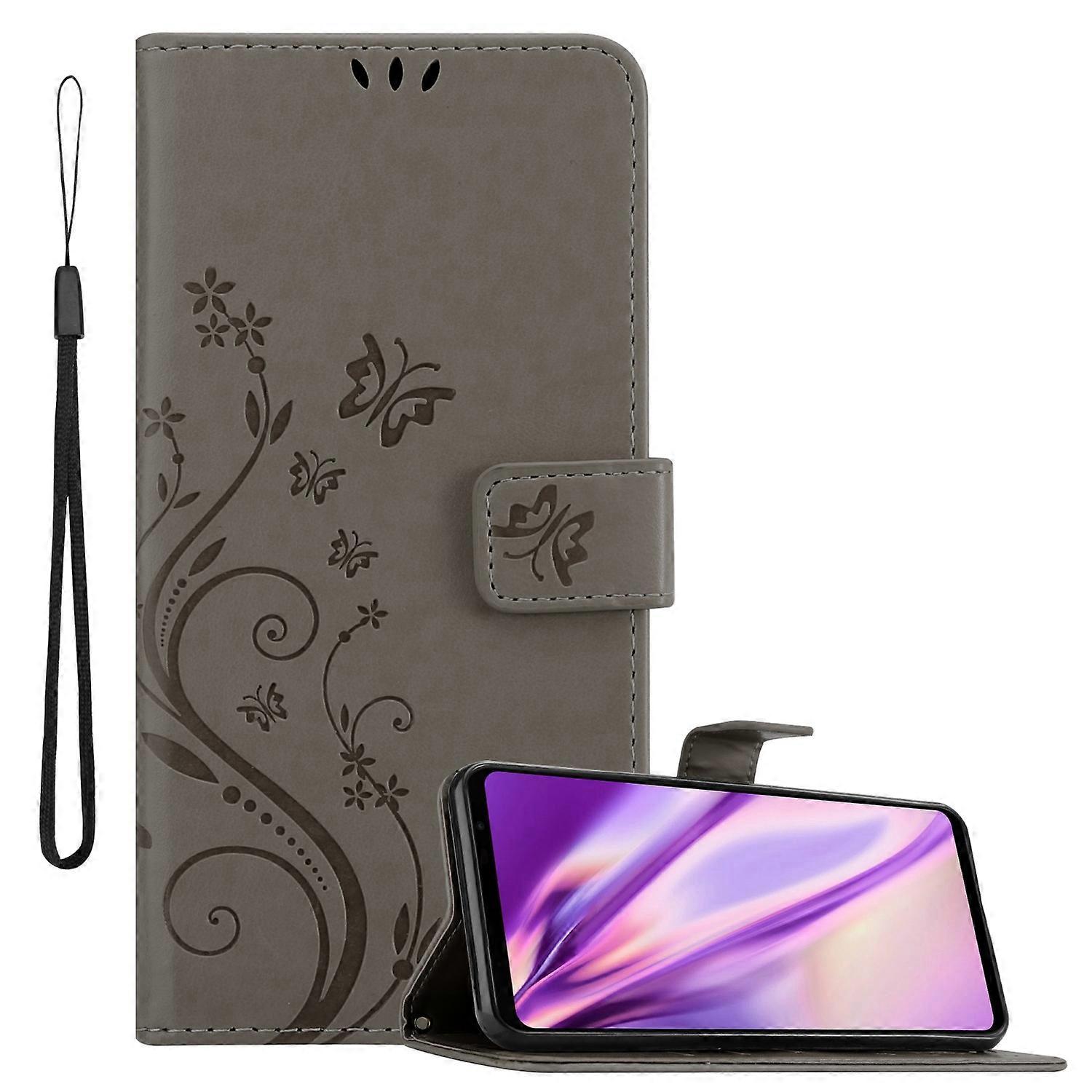 Asus ROG Phone 5 Protective Case - with Floral Pattern and Card Slot