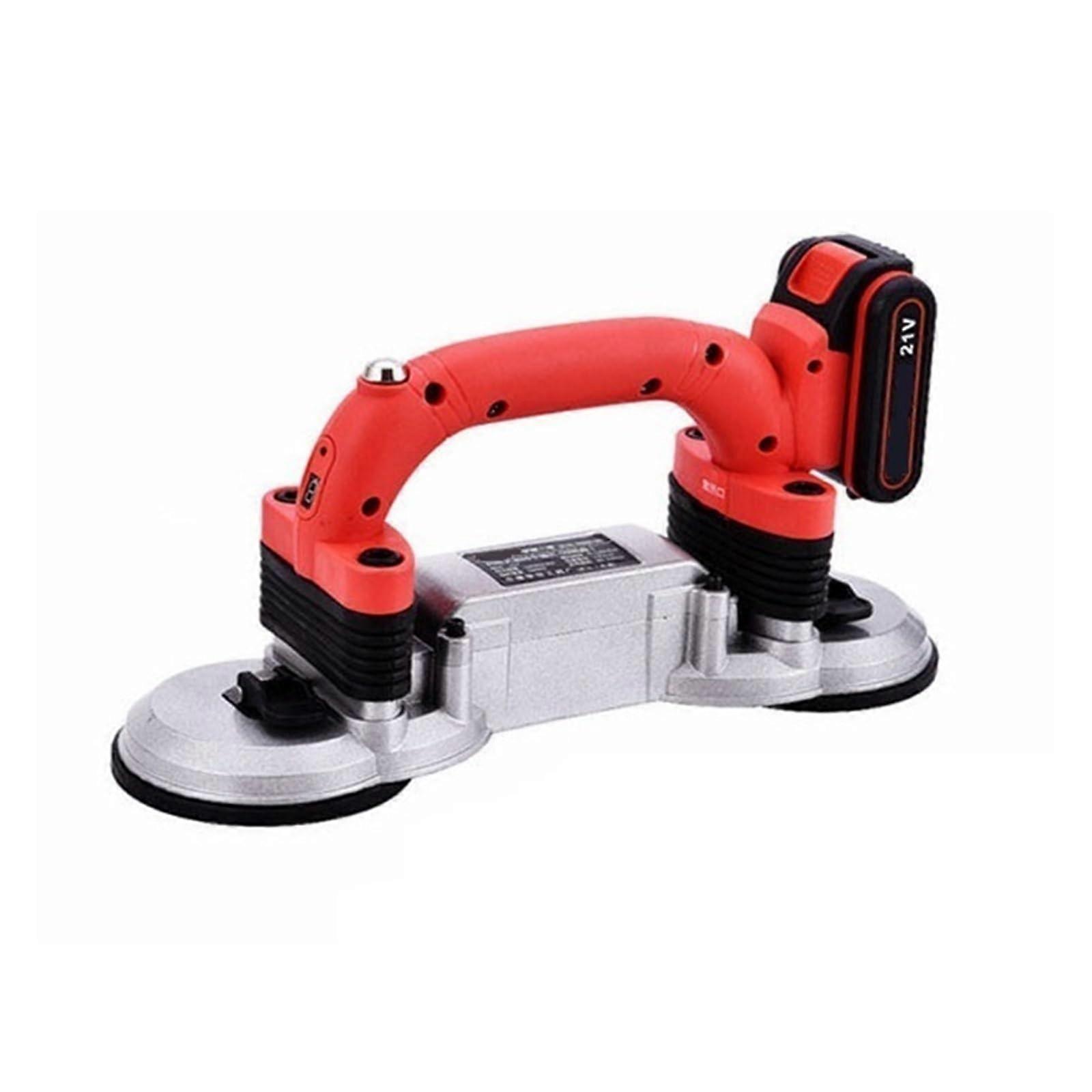 Tile Vibration Tool Electric Tiling Machine, Suction Cup Vibrator, With Battery For Wall And Floor