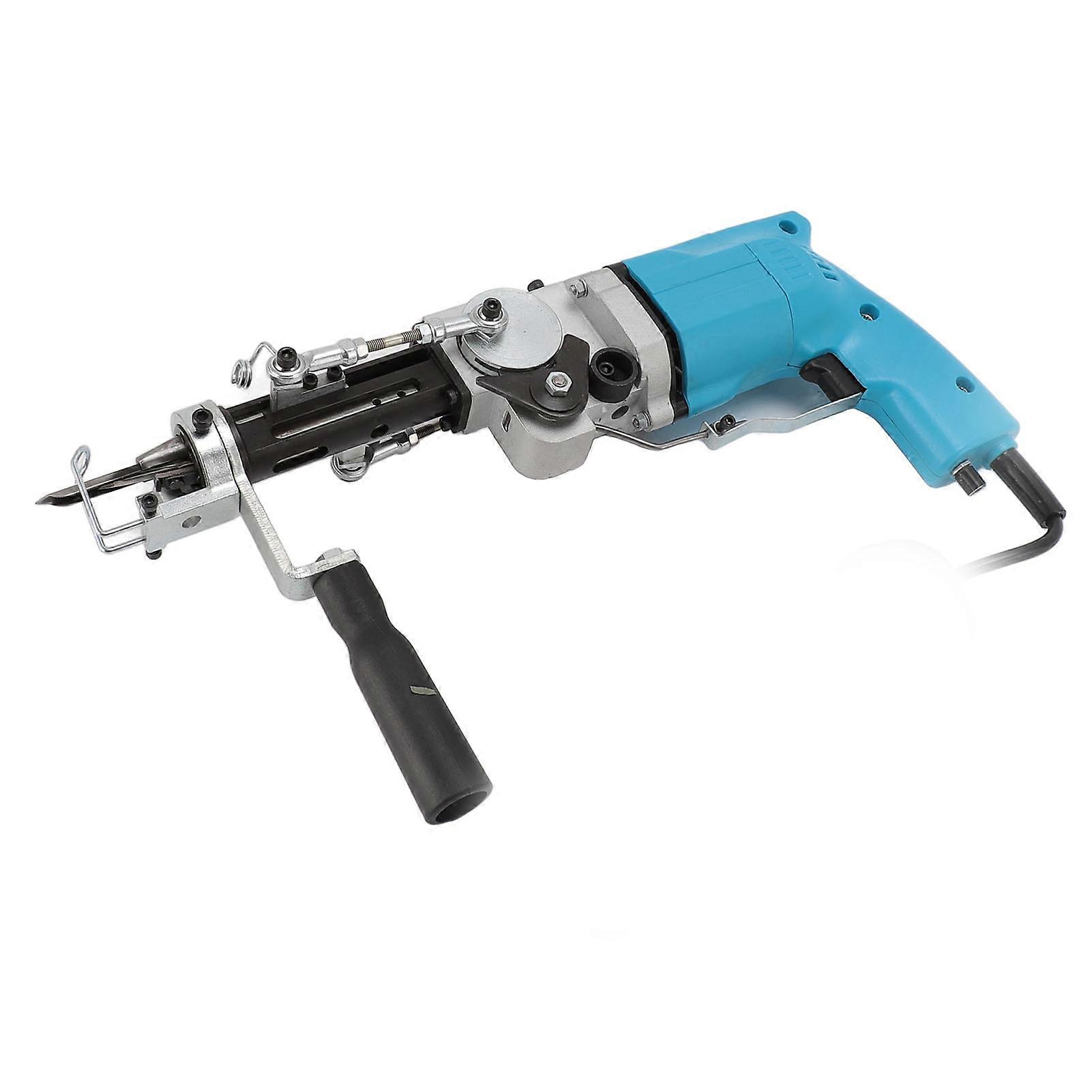 Tufting Gun 2 in 1 Cut Loop Pile Adjustable Speed 220V EU Plug