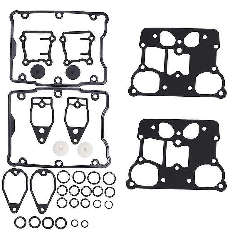 Compatible Motorcycle Rocker Box Gasket Kit For Harley Dyna Glide FXDI FXDL FXDWG FXDX FXDXT FXDC FLHT FLHTC FLHTCU FLHTK FLHTI Electra