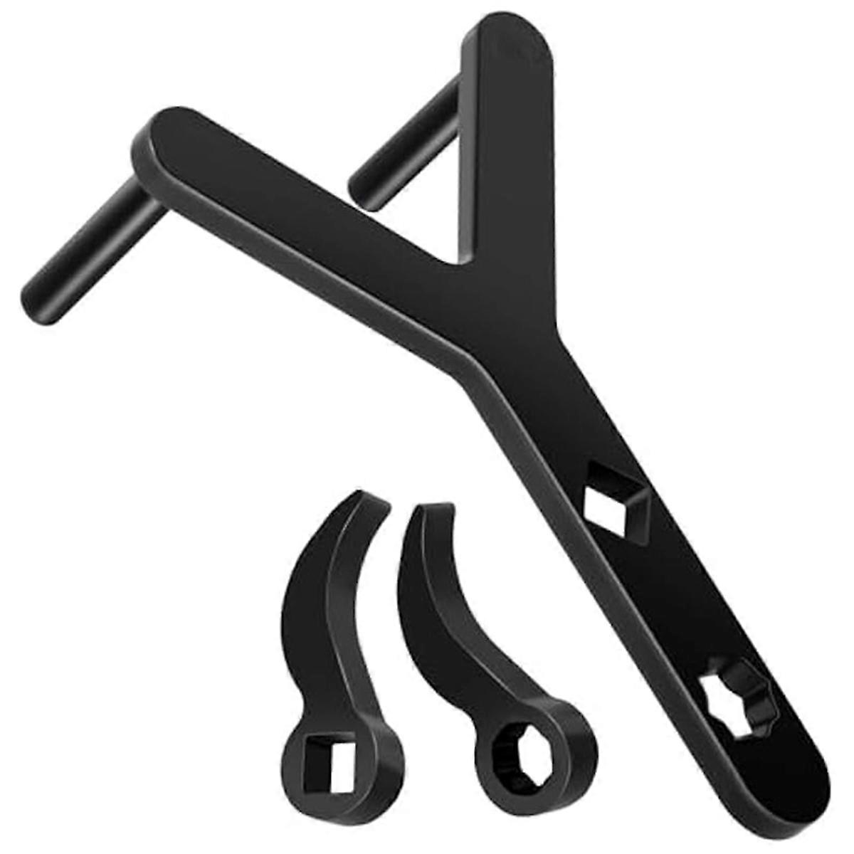 Lower Control Arm Prying Tool,Pry Bar Wrench Adaptor-Head, Bushing Removal Tool & Pry Bar Adapter Tool Set 1/2inch Drive