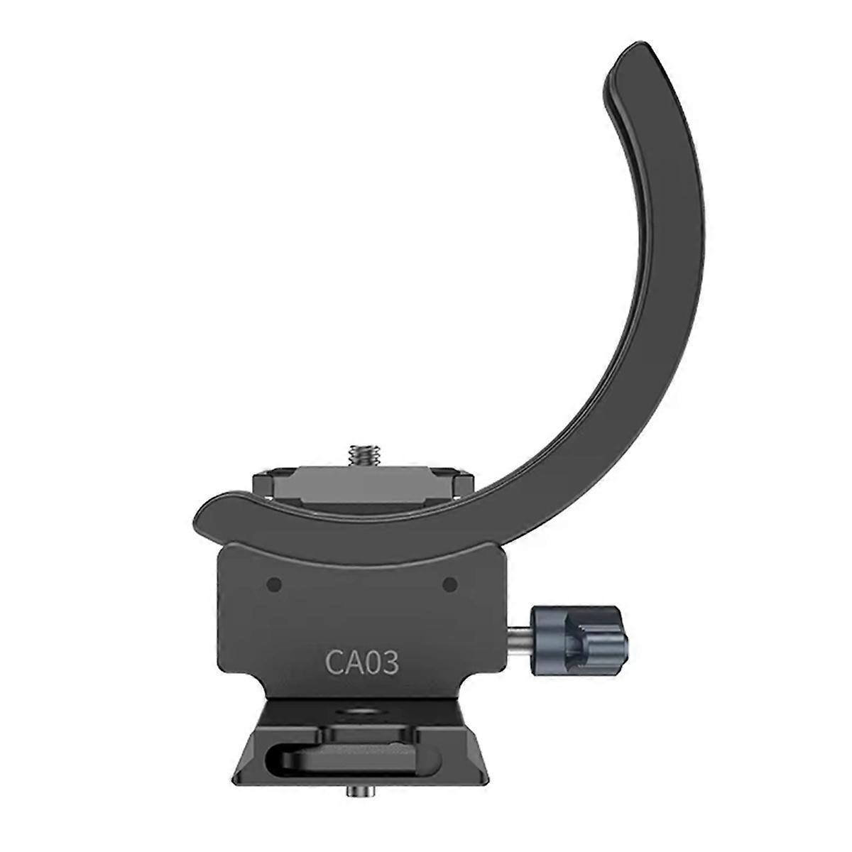 Camera Cage Quick Release Half Collar Rotatable Adapter Ring for DSLR Cameras,Vertical & Horizontal Rotation CA03 95mm