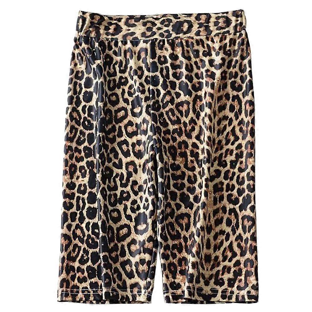Mens Beach Shorts Size XL In Leopard Color For Summer Leisure Activities With Quick Dry Feature 1Pcs