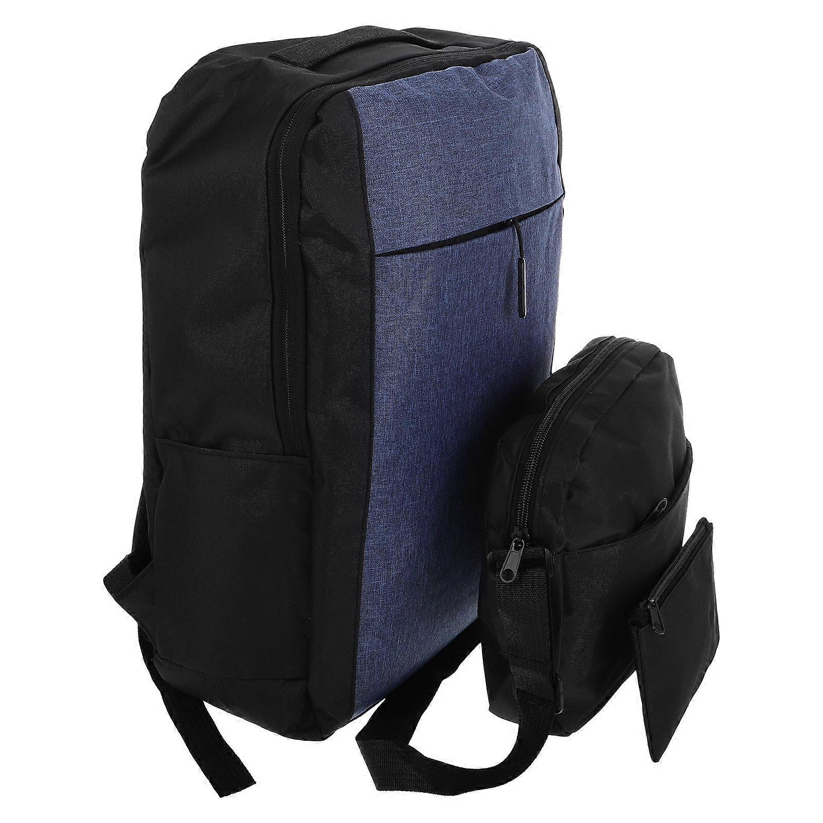 Daily Commutes Business Trips Laptop Backpack Oxford Cloth User-friendly Features 1 Set