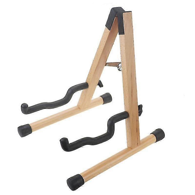 Floor standing stand for folk classical guitar