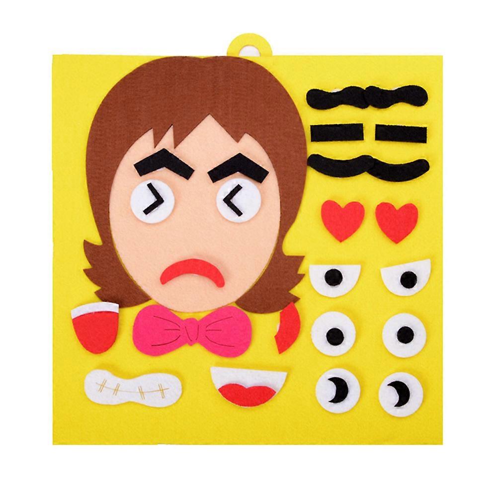 Faces Changing Puzzle Toy for Early Development 1Pcs Puzzle Set