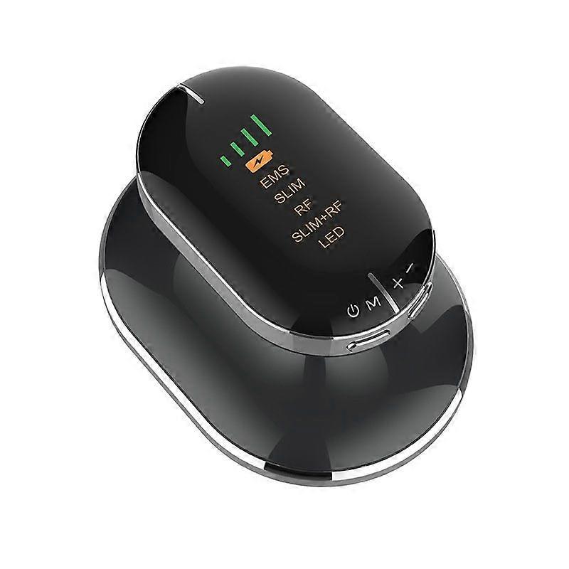 EMS and Radiofrequency Anti-Sagging Device - LED Skin Care Massager for Face and Body(Blcak)