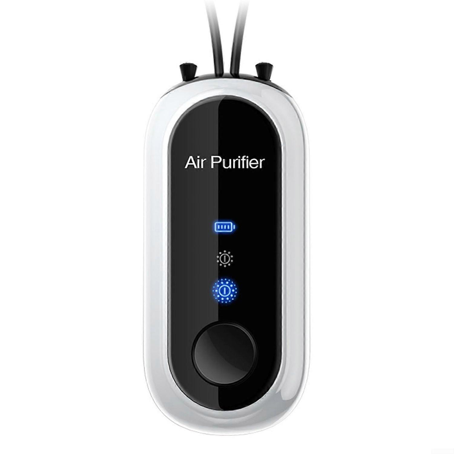 Portable Hanging-Negative Ions Purify Air Machine: Personal Air-Purifier Necklace Version, Rechargeable and Portable Air-Purifier Negative Ion Generat