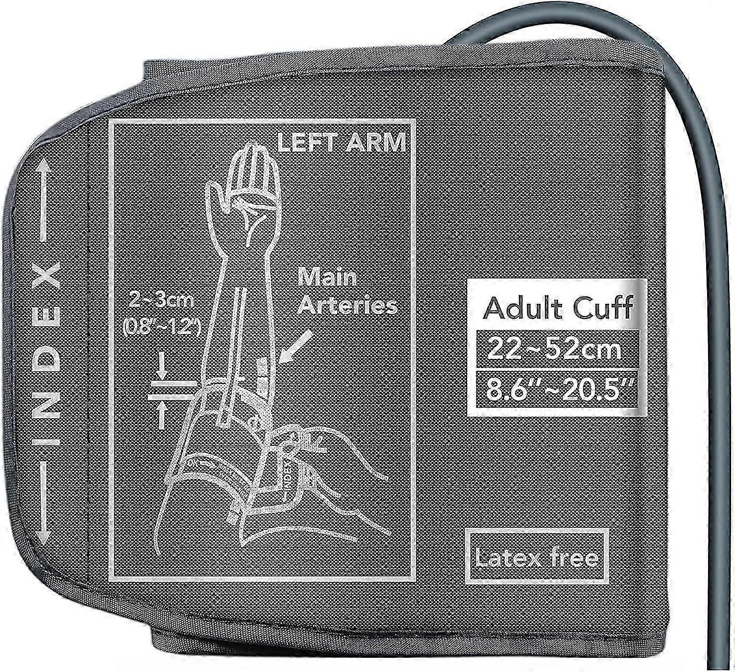 2025 Latest Model Replacement Extra Large Cuff for Omron BP Monitors 22-52CM Big
