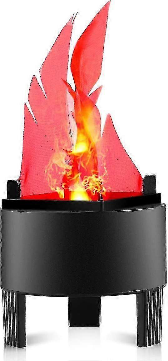 Dynamic Fire Effect LED Flame Light - Hanging Simulated Decorative Atmosphere Lamp