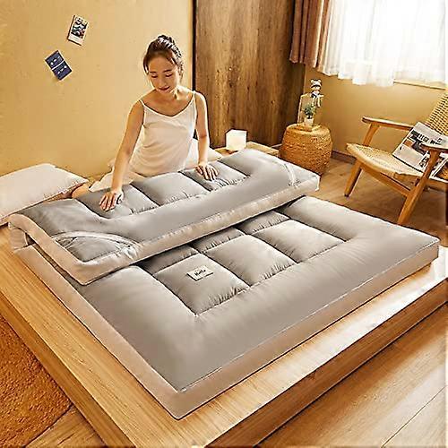 Full Size RollUp Futon Mattress 120 X 200 CM Foldable Sleeping Pad For Student Dorms Travel Mattress Thick Camping Mat