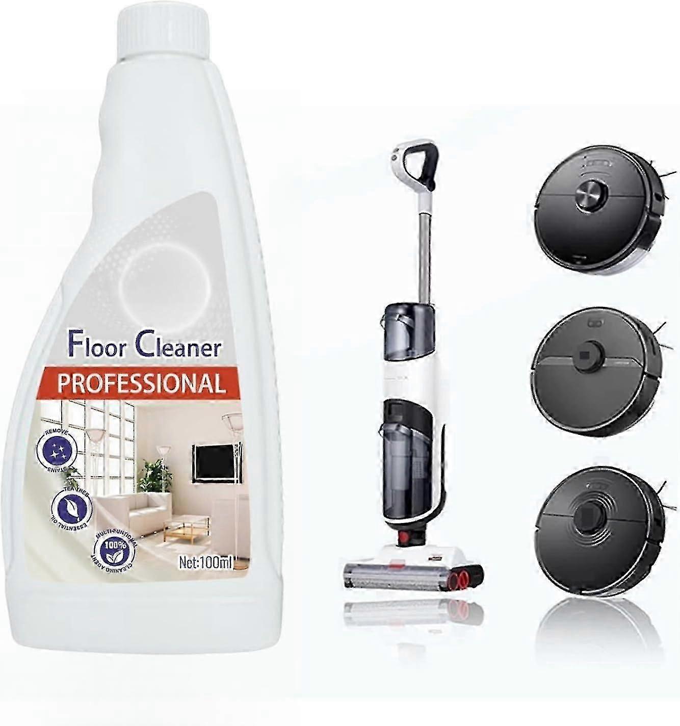 Floor Cleaner For All Robot Vaccum And Mop, Floor Cleaning Liquid Solution Compatible Roborock & Omo Joint, S8 Pro Ultra/s8/s8+/q5/q7 Series