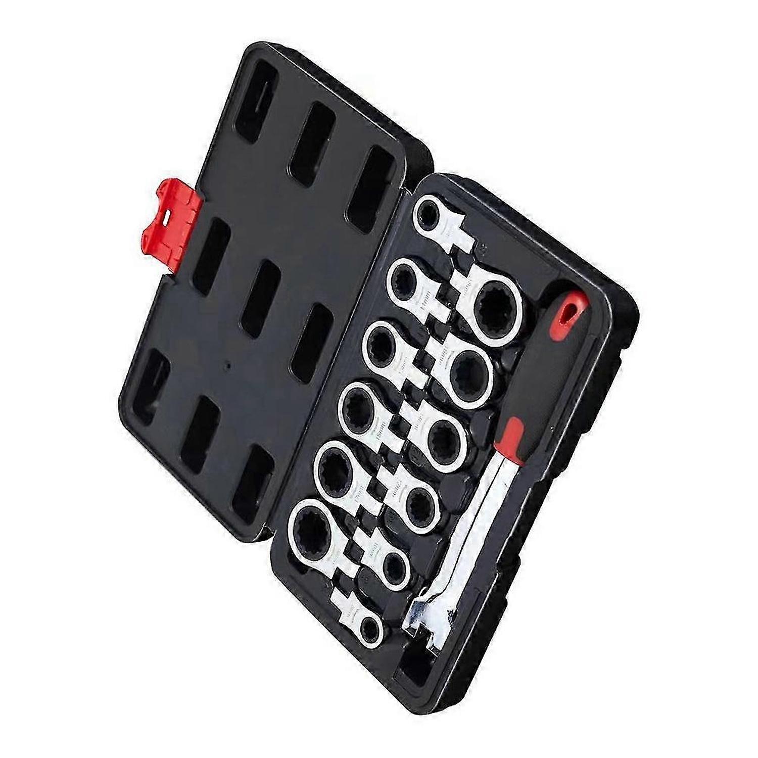 Ratchet Wrench Set Easy Use Sturdy Quick Release