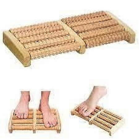 Wooden Foot Massager Body Accupressure Point Device Relaxation Foot Massager