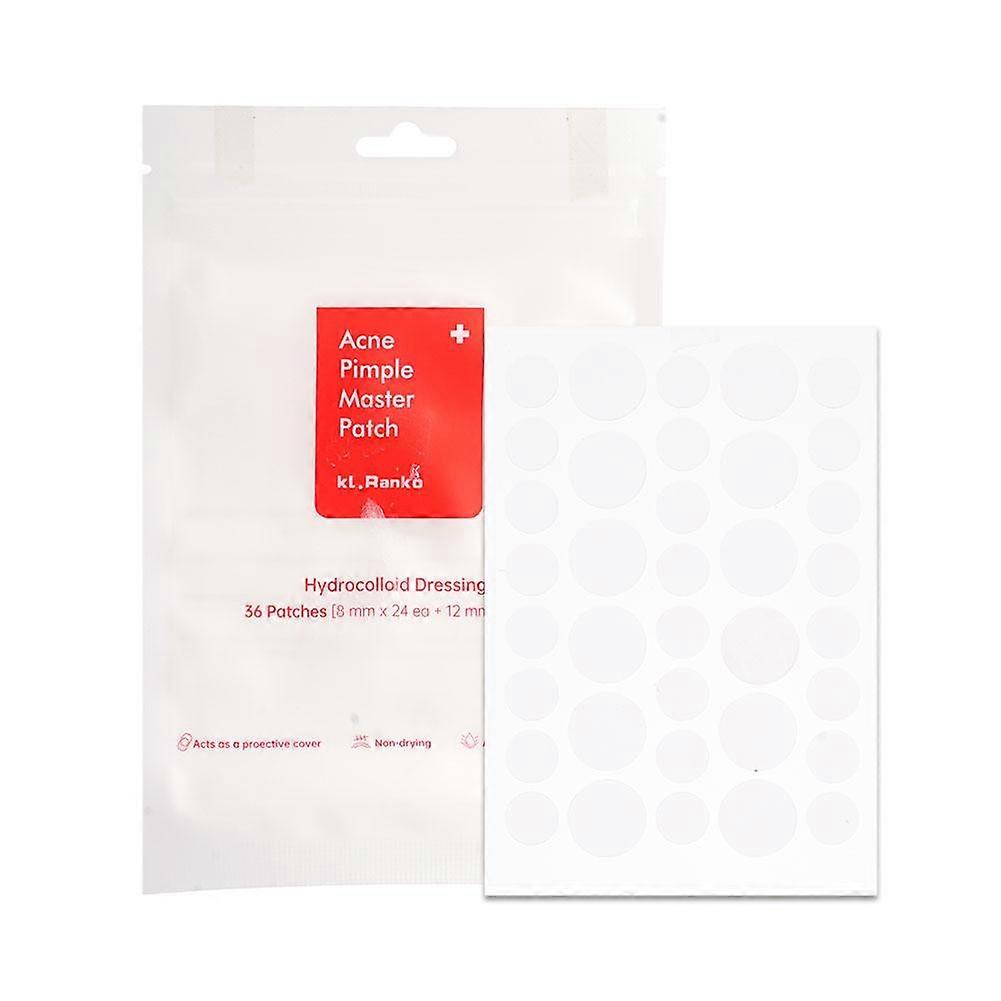 Cujmh Acne Patch 36pcs Hydrocolloid Pimple Stickers Invisible Waterproof Spot Care Treatment
