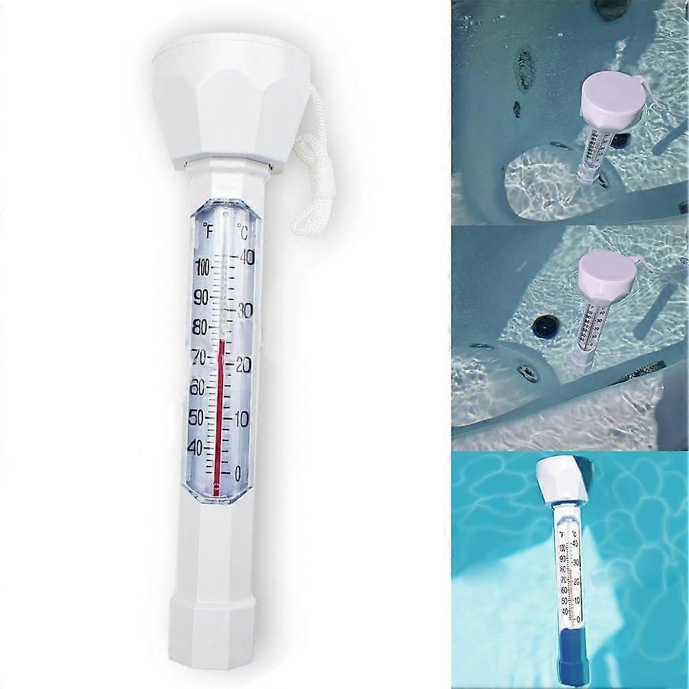 Floating Spa Thermometer Indoor and Outdoor Water Monitoring Waterproof Temperature Monitor for Pool and Spa