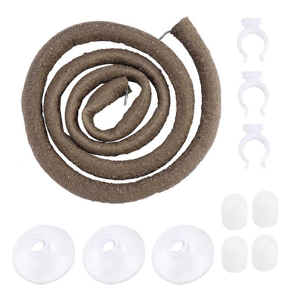 Branche d'escalade artificielle pour reptiles, flexible, jungle, 1 m, rotin, longue vigne, décoration d'habitat (L)