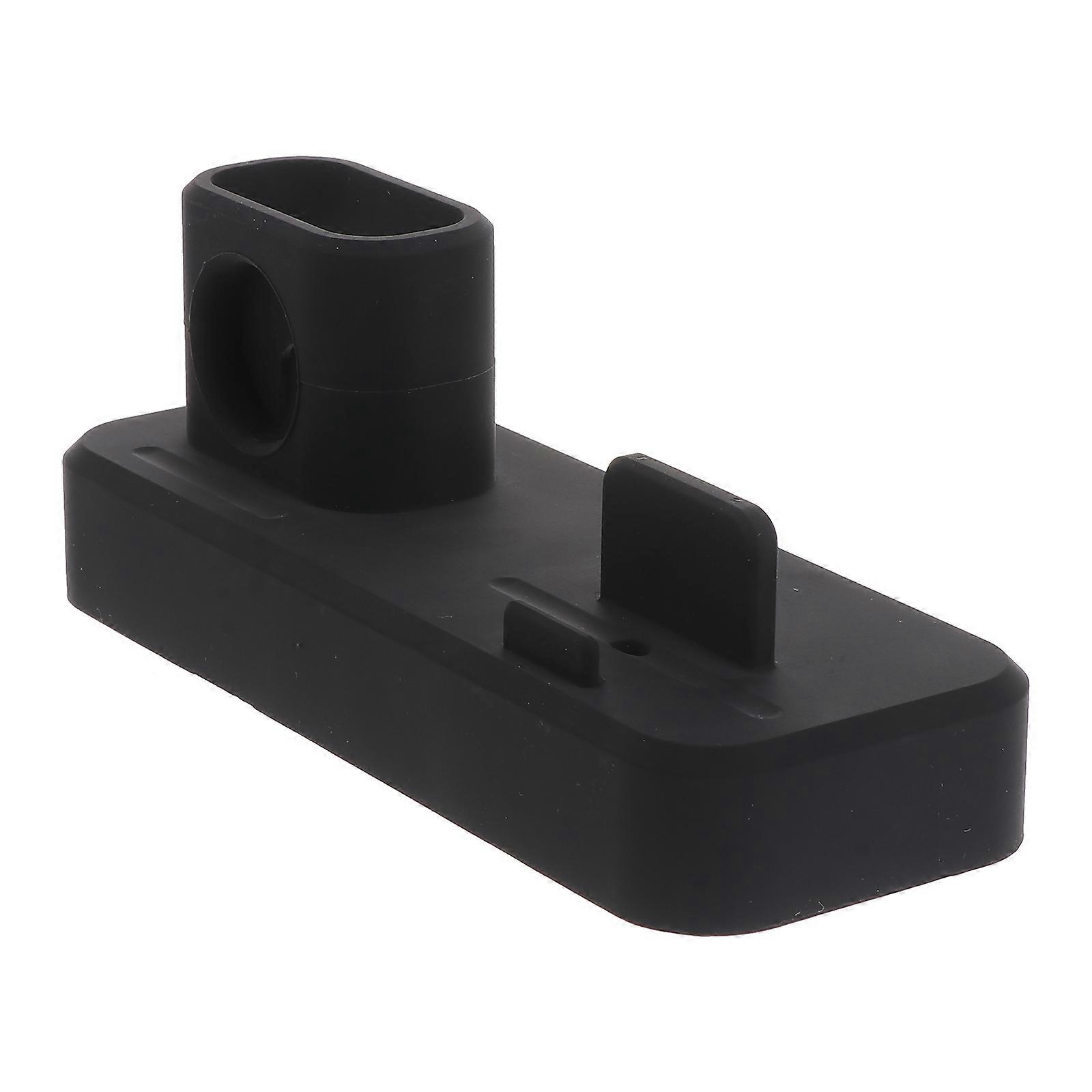 Charging Station Mobile Phone Watch Headset for Bedroom Black Silicone Device Storage Stand 1Pack