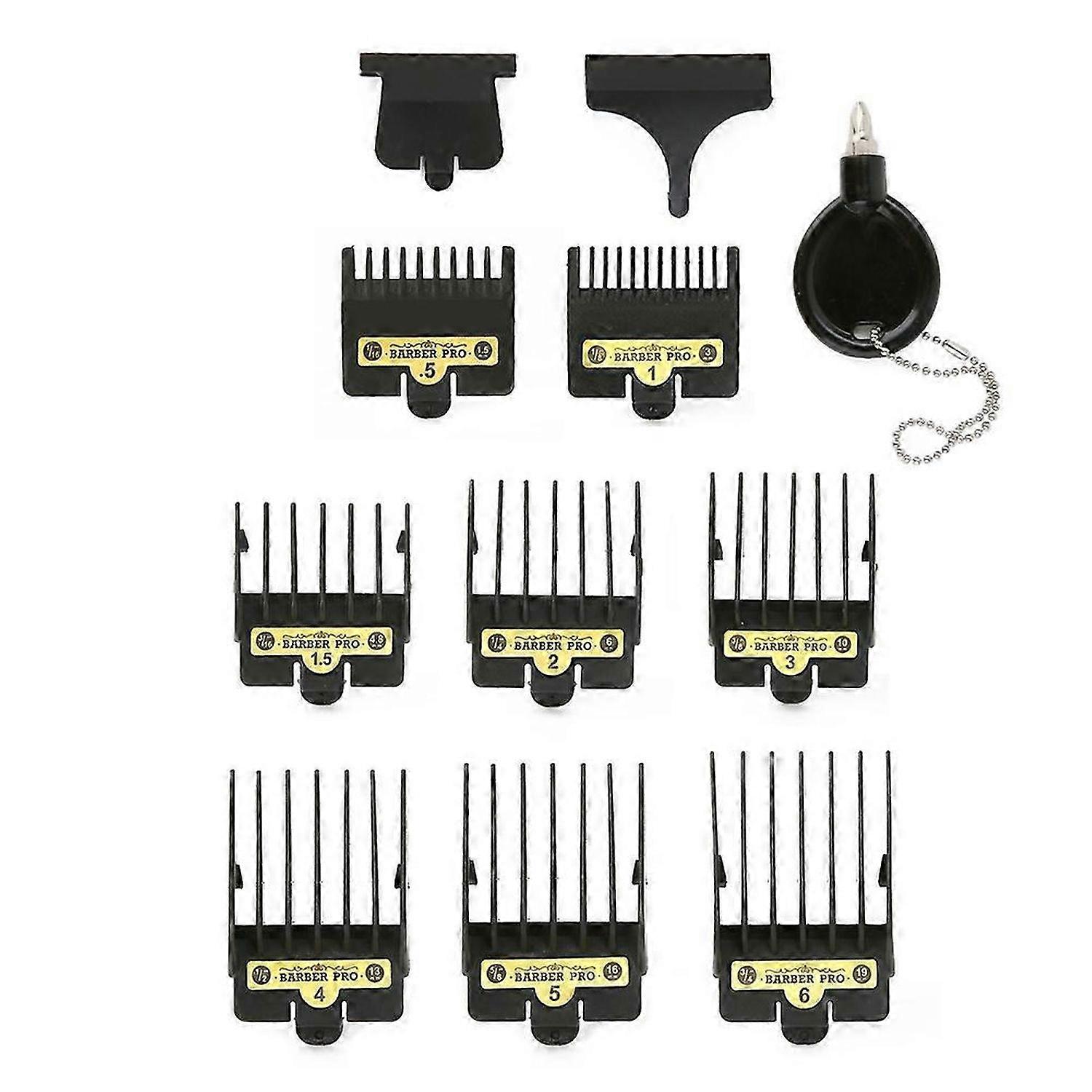 Premium Clipper Guards for BaByliss Barberology FX825, FX870, FX880, and FX673 Clippers,Trimmer Replacement Guards