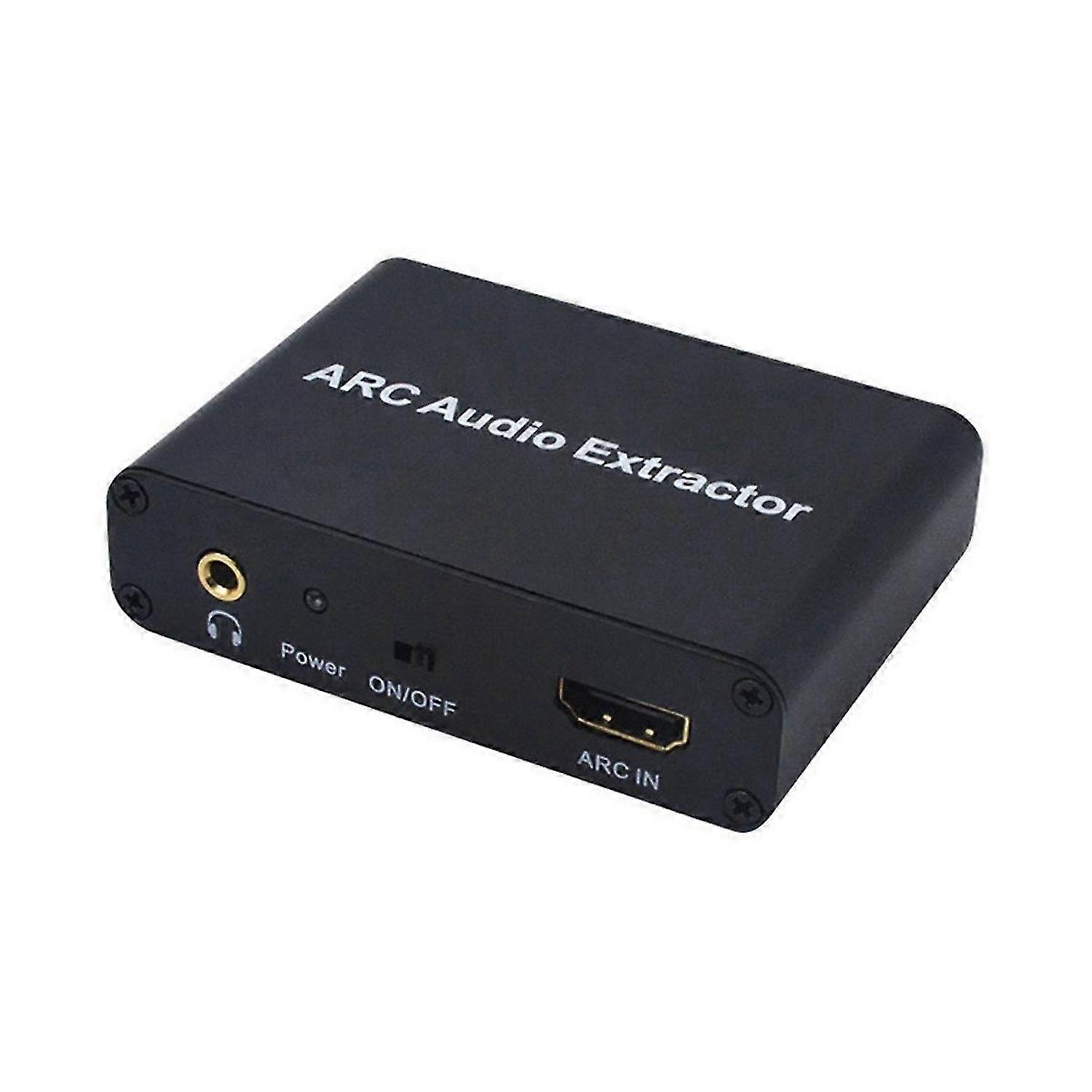 -Compatible to Optical Audio Adapter,Audio Extractor to Optical SPDIF Coaxial 3.5mm AUX Sound Extrac