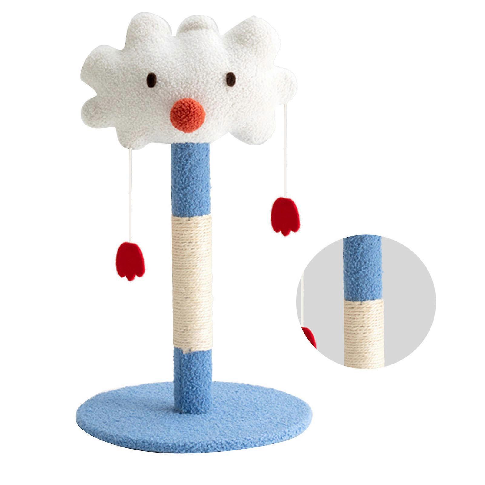 Cat Scratching Post Sisal Durable Plush Indoor Pet Tree Type 2