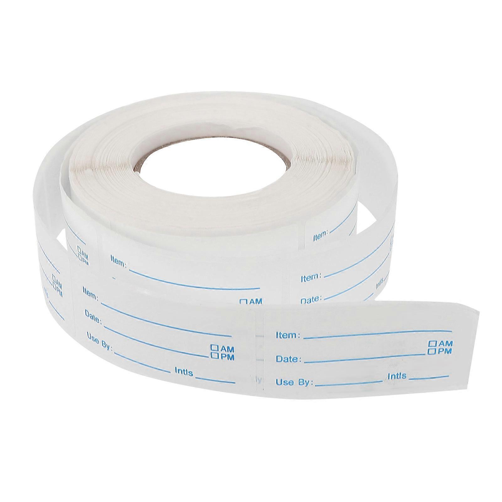 Container Food Labels Jar Stickers for Home Use 4 Rolls Set
