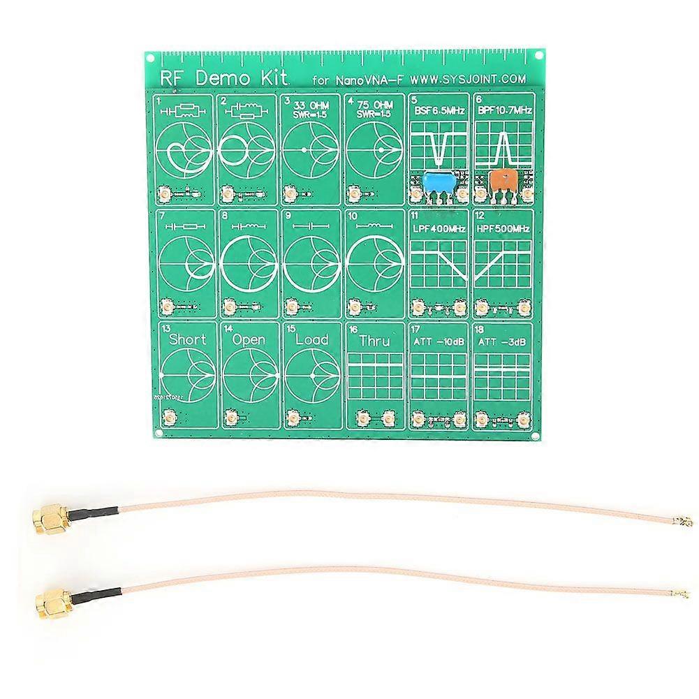 RF Demo Kit RF Tester Board Attenuator وحدة ناقلات لوحة محلل الشبكة