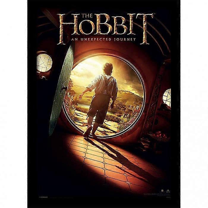 The Hobbit An Unexpected Journey Movie Poster Framed Print